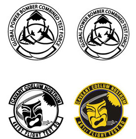 Personalized Engraved Global Power Bomber Combined Test Force Whiskey Glasses