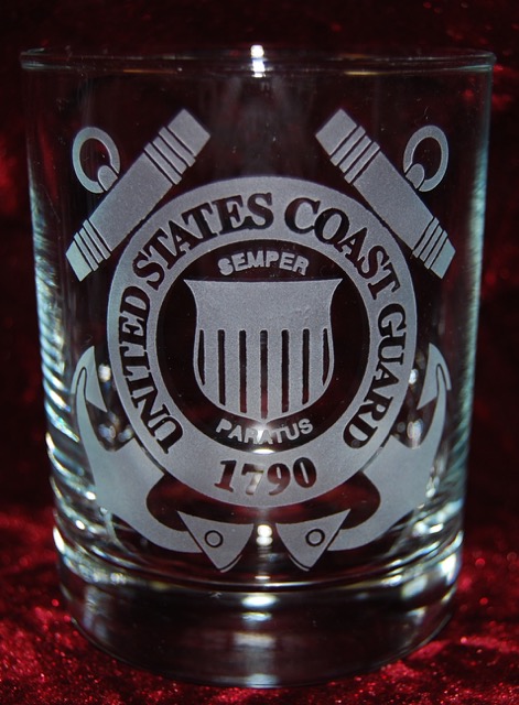 Personalized Engraved US Coast Guard Design