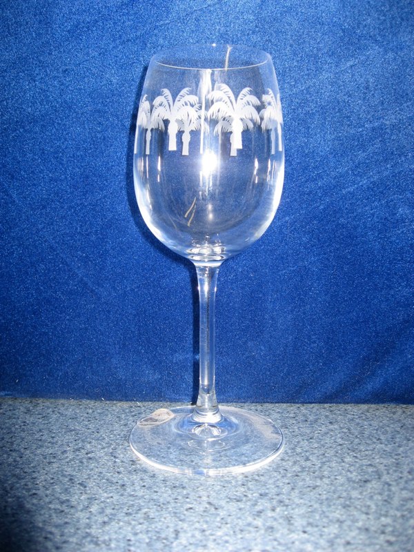 Engraved Crystal Selection Crystal White Wine Glass