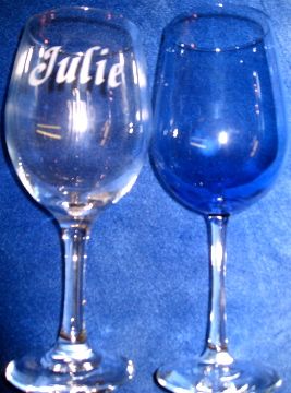 Personalized wine Glass